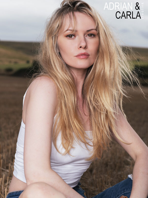Adrian & Carla Creative Assisted photoshoot in the Wiltshire countryside, Image of Carla Monaco